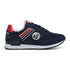 Sneakers blu con dettagli rossi e logo laterale Sergio Tacchini New Winder 2.0 Mx, Brand, SKU s323000115, Immagine 0